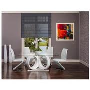 Stop 36/38 White 5-Piece Dining Set  alternate image, 2 of 12 images.