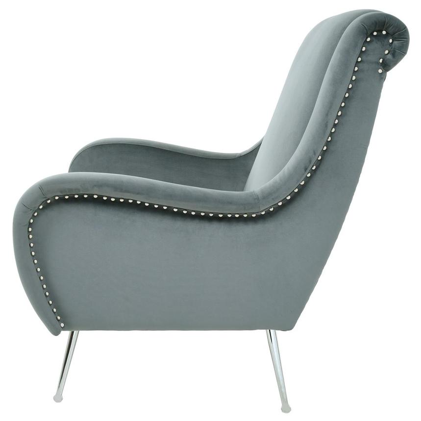 morgan gray accent chair