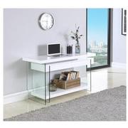 Cherish White L-Shaped Desk  alternate image, 3 of 10 images.