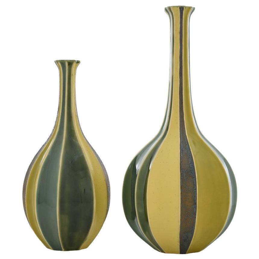 Corinne Yellow Set of 2 Vases  alternate image, 3 of 7 images.