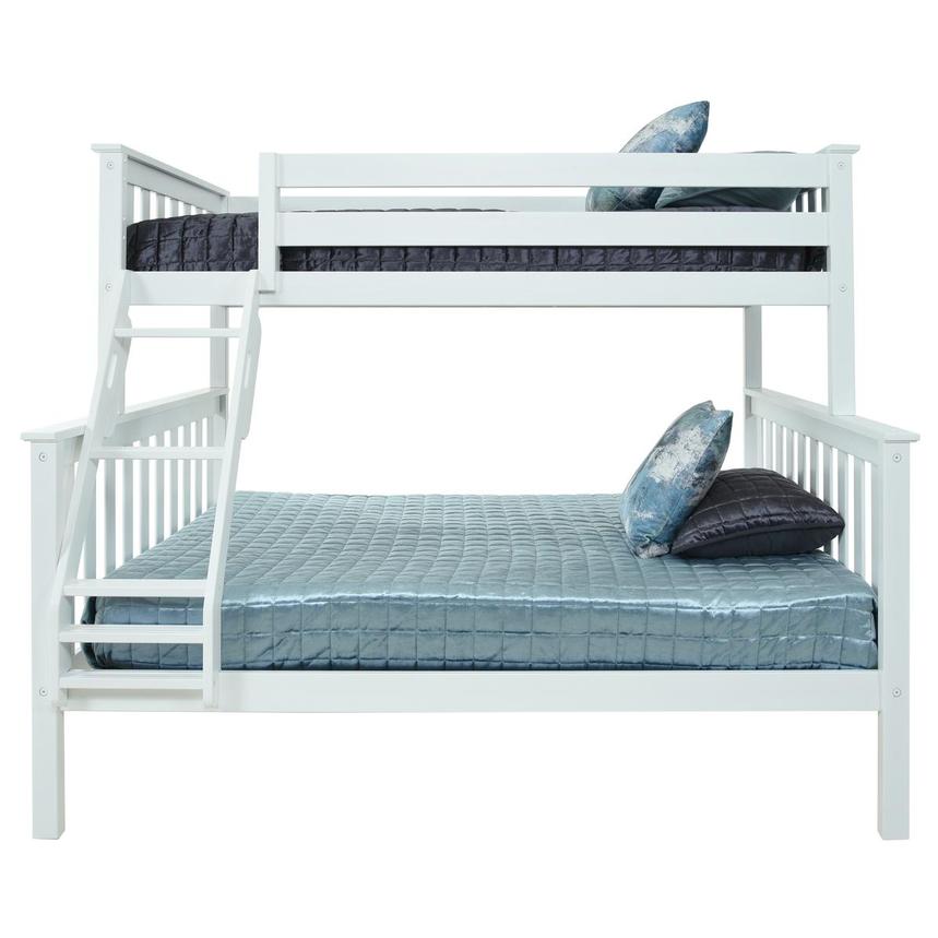 Ayden White Twin Over Full Bunk Bed El Dorado Furniture