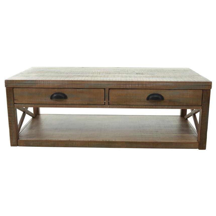 Durango Coffee Table w/Casters  main image, 1 of 7 images.