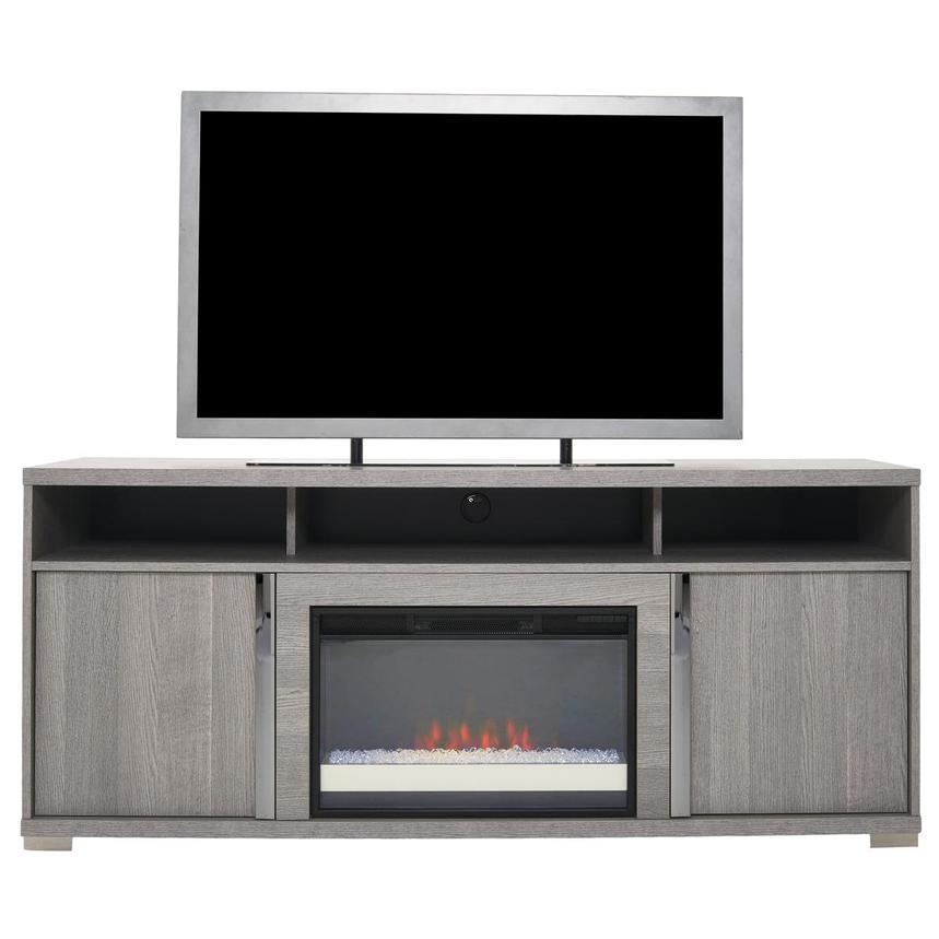 Tivo Gray Electric Fireplace  main image, 1 of 10 images.