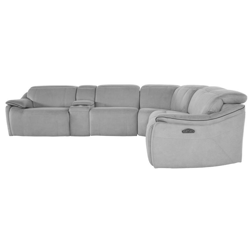 Dallas Power Reclining Sectional with 6PCS/3PWR  alternate image, 3 of 6 images.