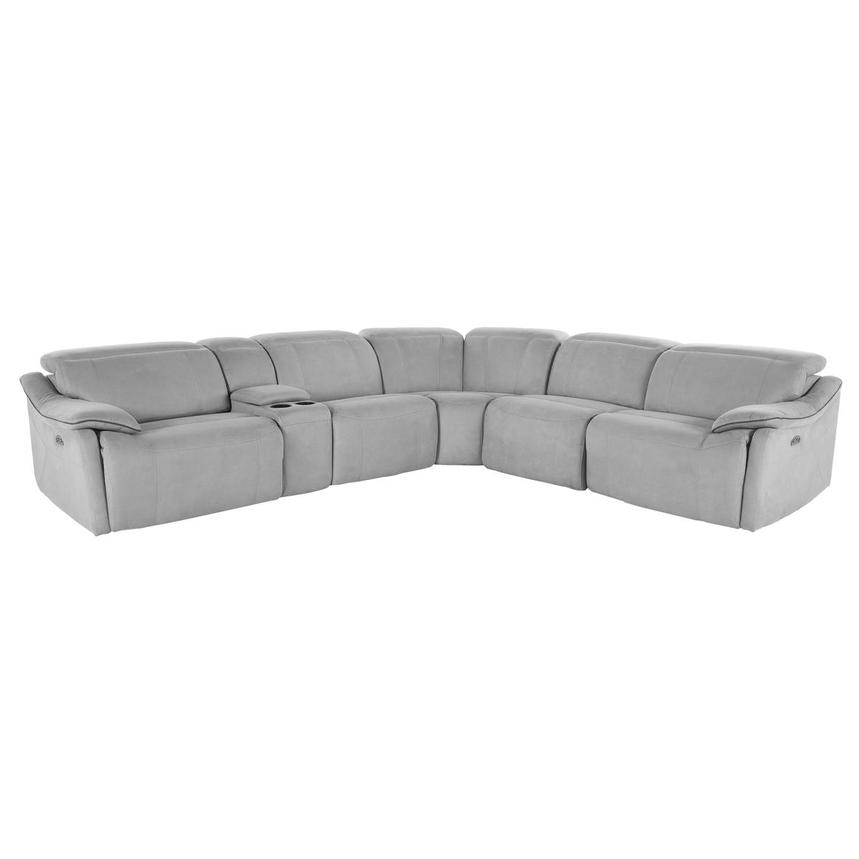 Dallas Power Reclining Sectional with 6PCS/2PWR main image, 1 of 6 images.