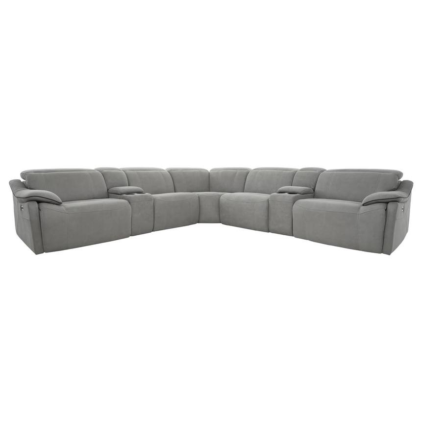 Dallas Power Reclining Sectional with 7PCS/3PWR  main image, 1 of 10 images.