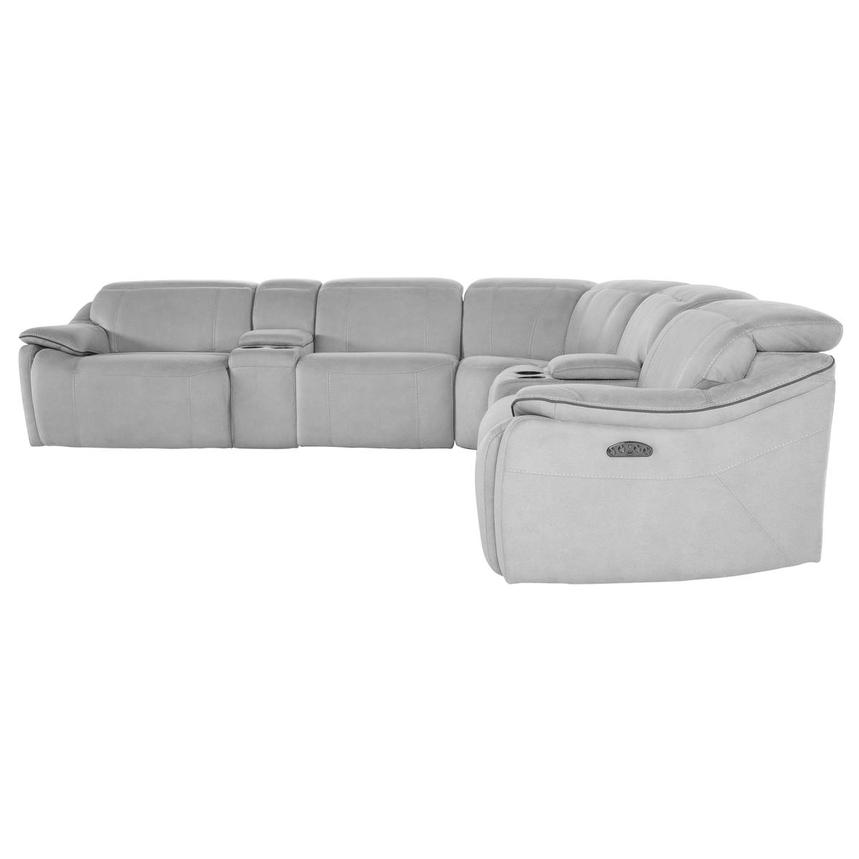 Dallas Power Reclining Sectional with 7PCS/3PWR alternate image, 4 of 7 images.
