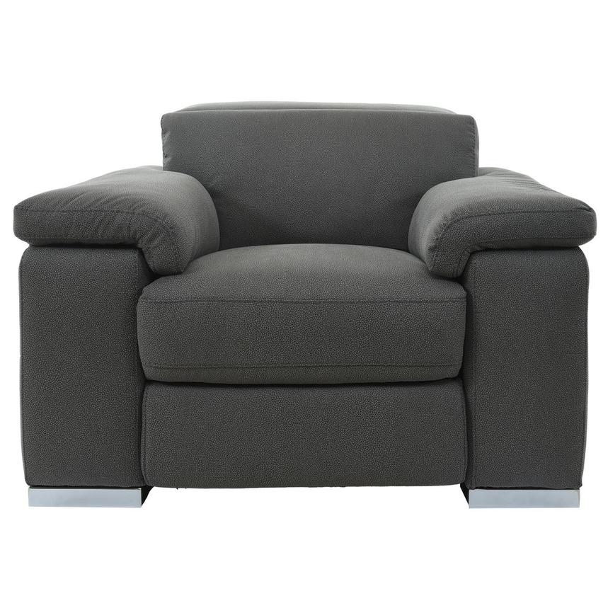 Karly Dark Gray Power Recliner  main image, 1 of 14 images.