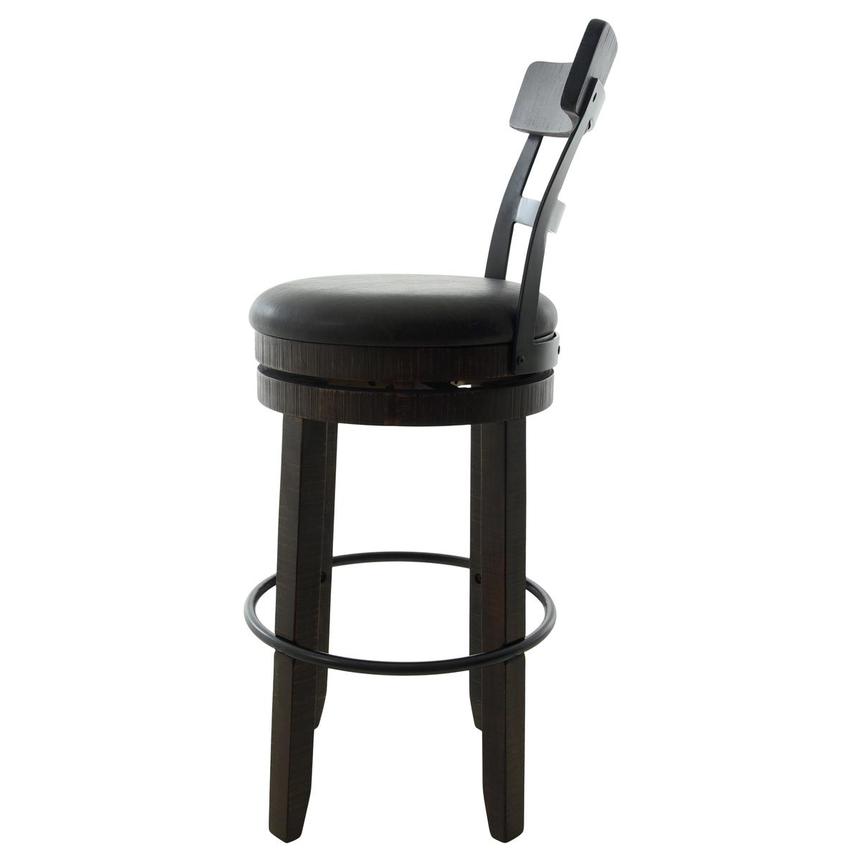 Homestead Dark Brown Swivel Bar Stool  alternate image, 3 of 8 images.