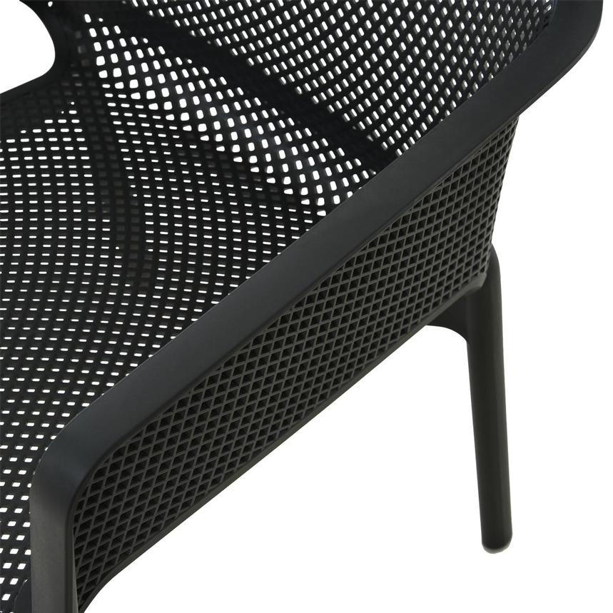 Net Dark Gray Accent Chair  alternate image, 7 of 9 images.
