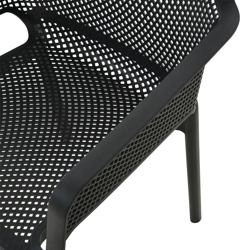 Net Dark Gray Arm Chair  alternate image, 7 of 9 images.
