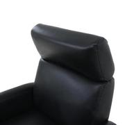Lucca Black Leather Power Glider Recliner  alternate image, 8 of 10 images.