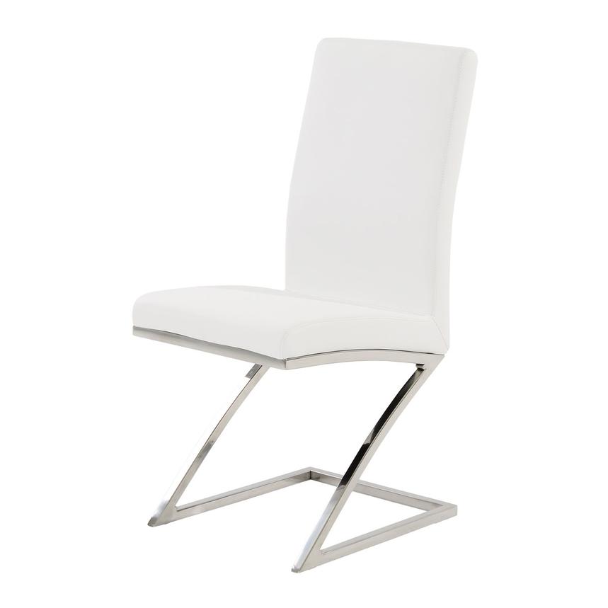 Jade White Side Chair  main image, 1 of 6 images.