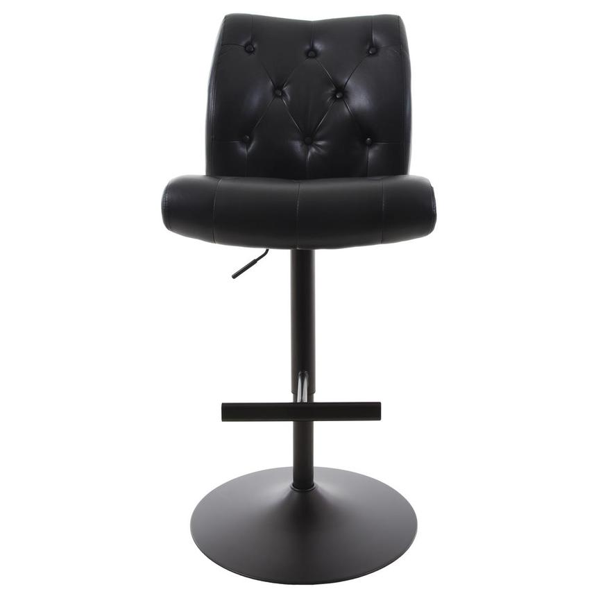 Chancellor Black Adjustable Stool  main image, 1 of 15 images.