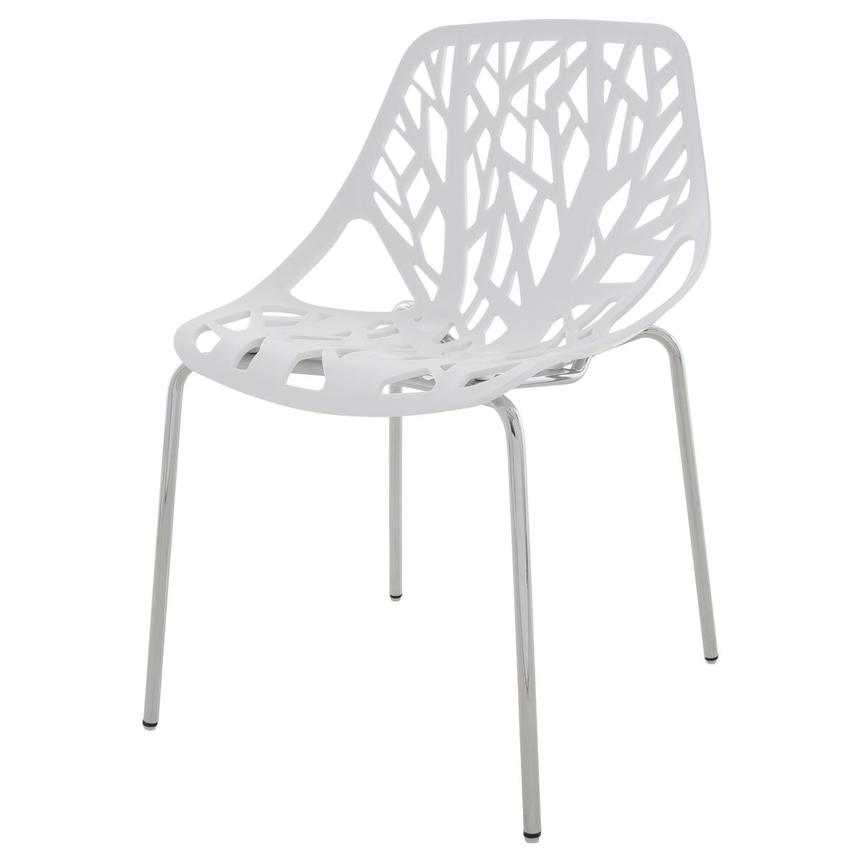 Modern white plastic discount chairs