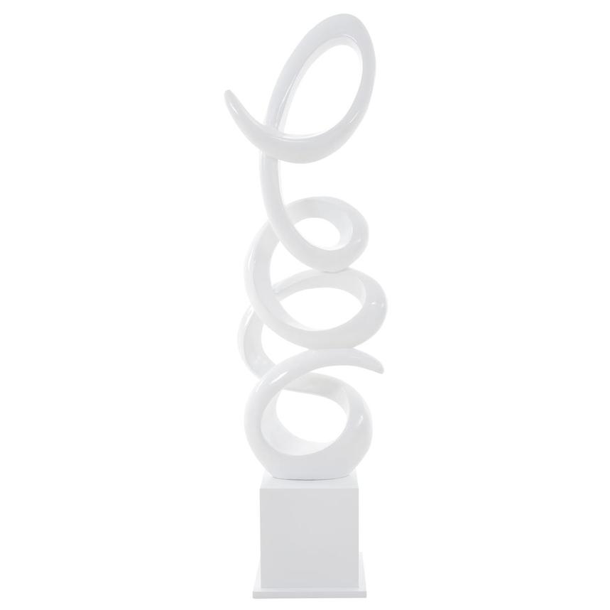 Octavia White Floor Sculpture main image, 1 of 6 images.
