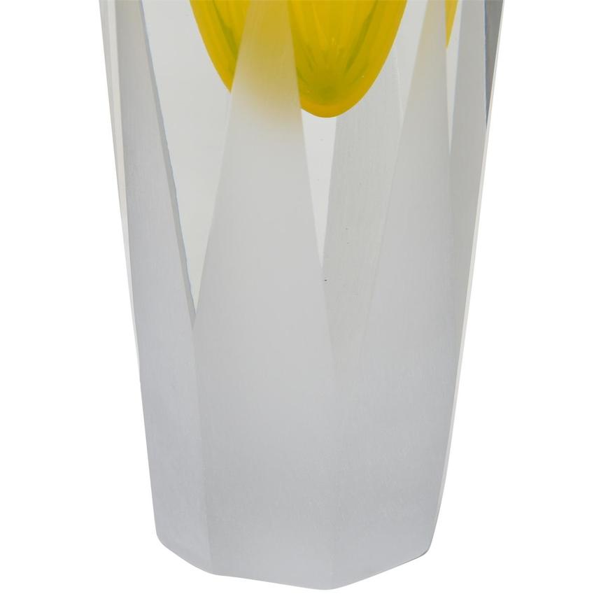 Mily Yellow Glass Vase  alternate image, 5 of 5 images.