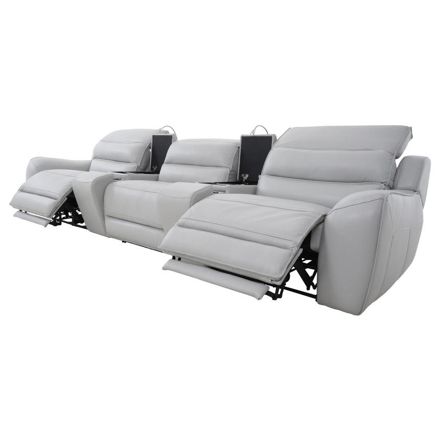 Cosmo ll Home Theater Leather Seating with 5PCS/2PWR  alternate image, 5 of 24 images.