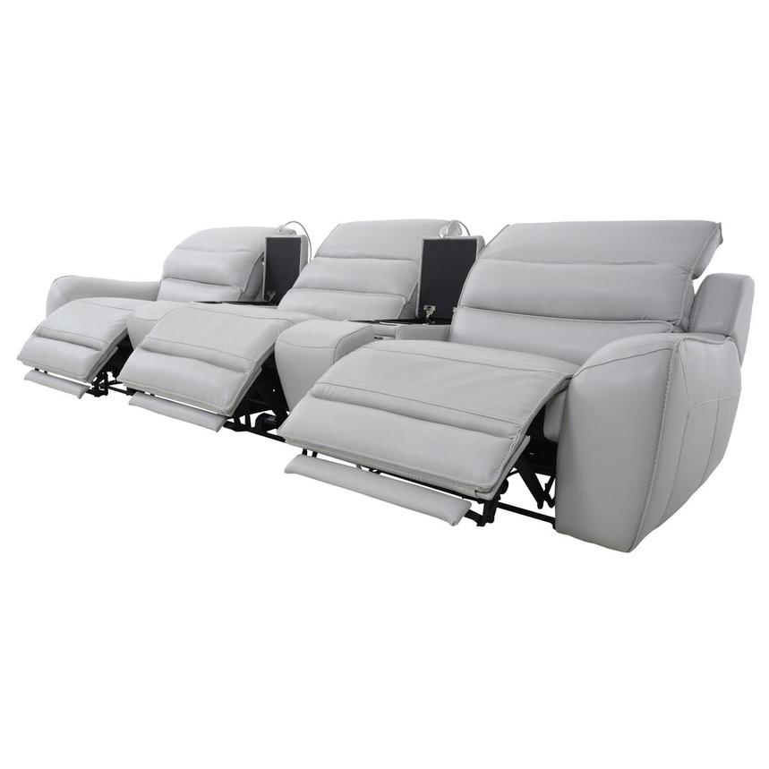 Cosmo ll Home Theater Leather Seating with 5PCS/3PWR  alternate image, 5 of 24 images.