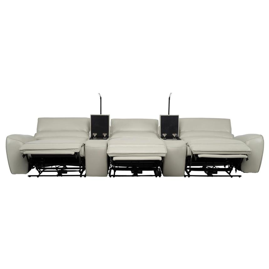 Cosmo II Home Theater Leather Seating with 5PCS/3PWR  alternate image, 3 of 16 images.