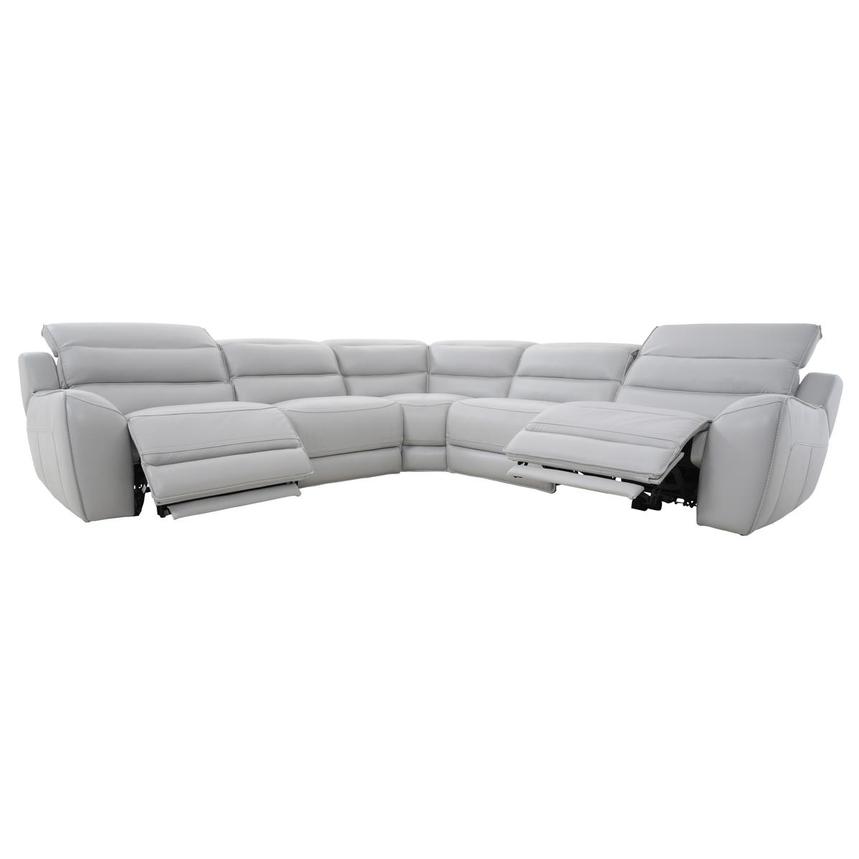 Cosmo II Leather Power Reclining Sectional with 5PCS/2PWR  alternate image, 3 of 11 images.