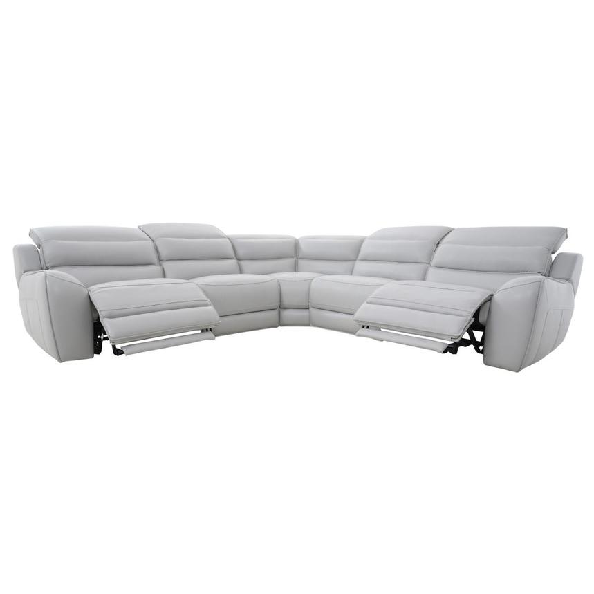 Cosmo ll Leather Power Reclining Sectional with 5PCS/2PWR  alternate image, 5 of 12 images.