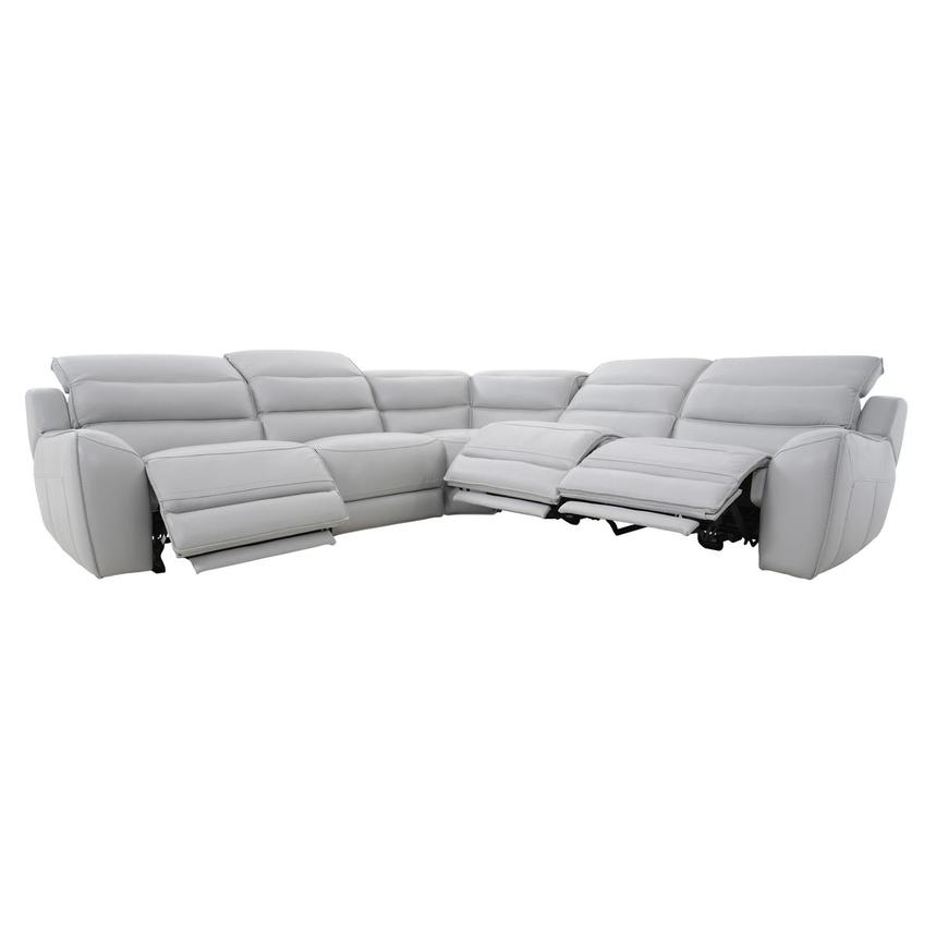 Cosmo ll Leather Power Reclining Sectional with 5PCS/3PWR  alternate image, 5 of 12 images.