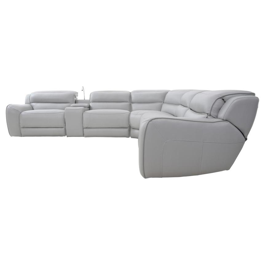 Cosmo ll Leather Power Reclining Sectional with 6PCS/2PWR  alternate image, 5 of 23 images.