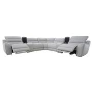 Cosmo II Leather Power Reclining Sectional with 7PCS/3PWR  alternate image, 3 of 25 images.