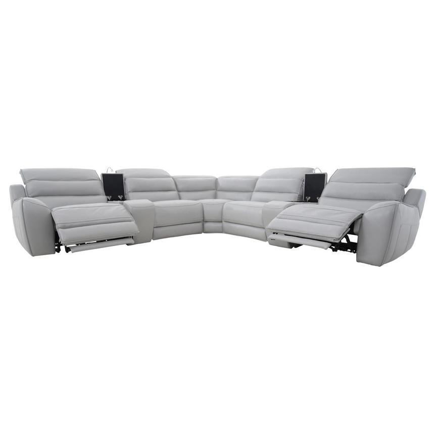 Cosmo ll Leather Power Reclining Sectional with 7PCS/3PWR  alternate image, 5 of 29 images.