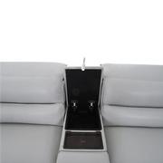 Cosmo II Leather Power Reclining Sectional with 7PCS/3PWR  alternate image, 8 of 25 images.