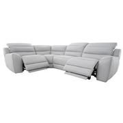 Cosmo II Leather Power Reclining Sectional with 4PCS/2PWR  alternate image, 4 of 11 images.