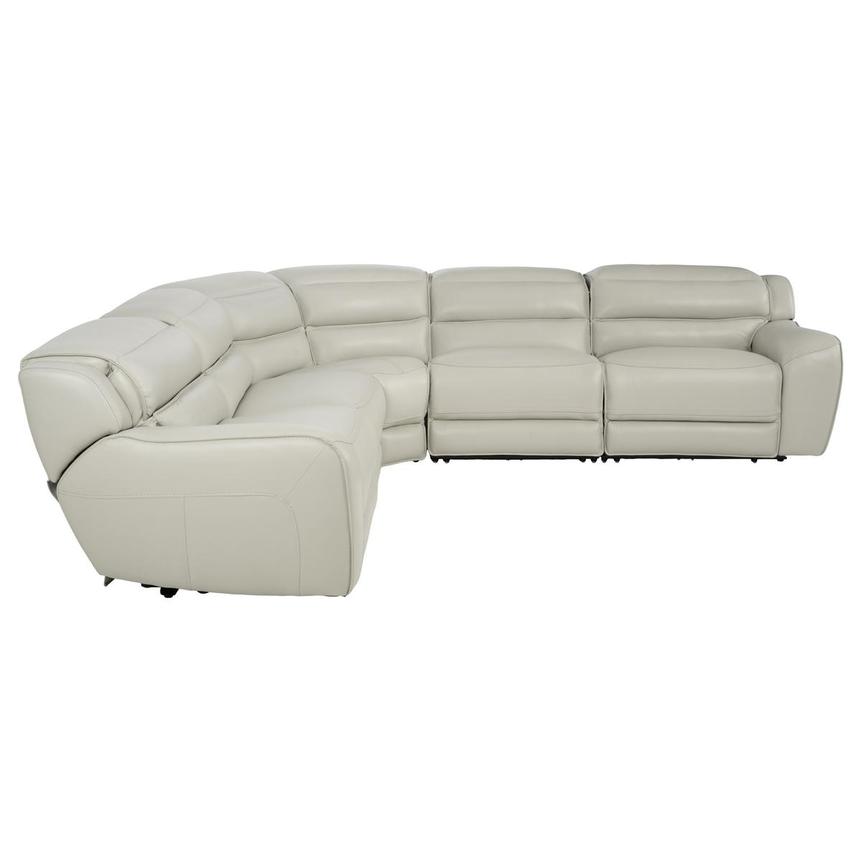 Cosmo II Leather Power Reclining Sectional with 5PCS/3PWR alternate image, 4 of 8 images.