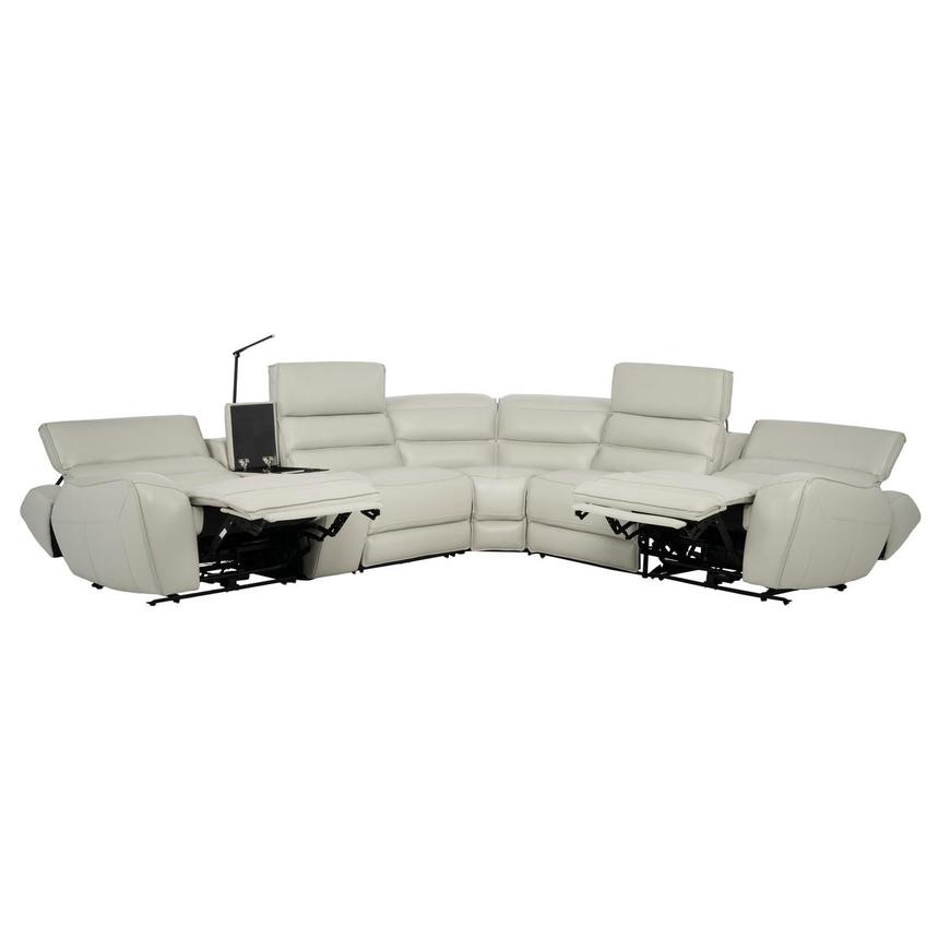 Cosmo II Leather Power Reclining Sectional with 6PCS/2PWR  alternate image, 3 of 15 images.