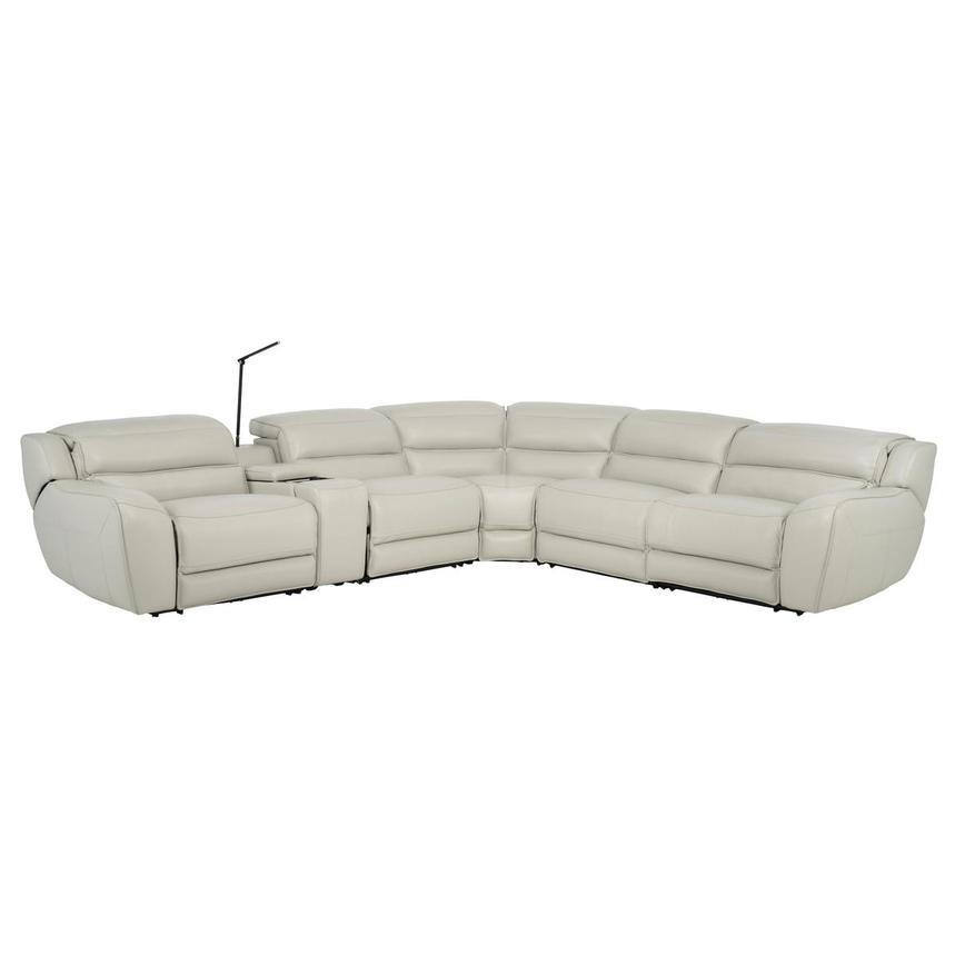 Cosmo II Leather Power Reclining Sectional with 6PCS/3PWR main image, 1 of 15 images.