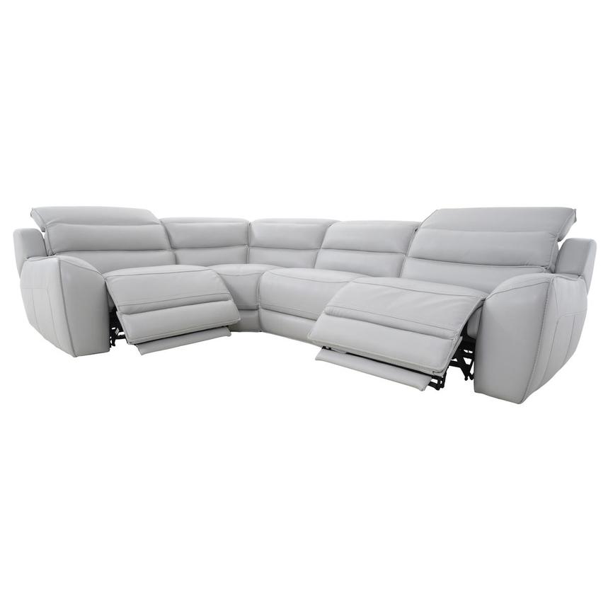 Cosmo II Leather Power Reclining Sectional with 4PCS/2PWR | El