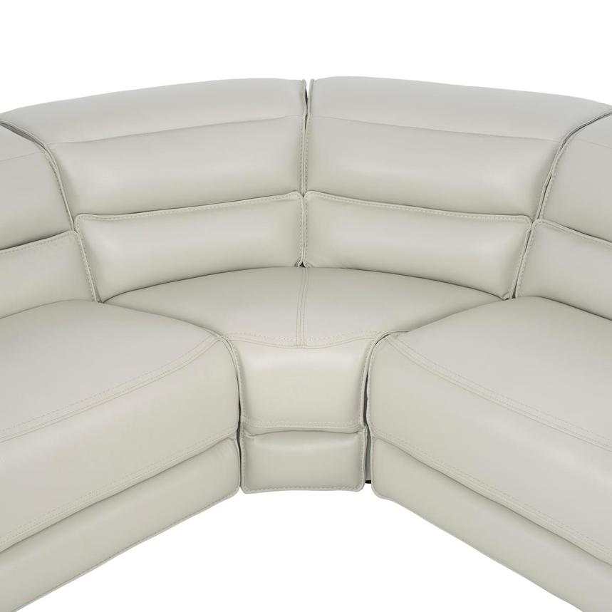 Cosmo II Leather Power Reclining Sectional with 5PCS/2PWR alternate image, 4 of 8 images.