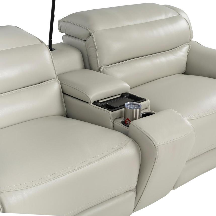 Cosmo II Leather Power Reclining Sectional with 6PCS/3PWR alternate image, 6 of 15 images.