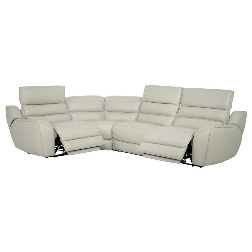 Cosmo II Leather Power Reclining Sectional with 4PCS/2PWR  alternate image, 3 of 9 images.