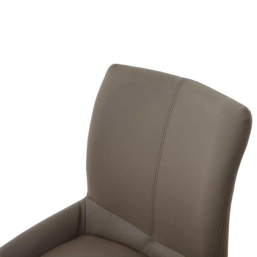 Nona Taupe Swivel Side Chair  alternate image, 6 of 9 images.