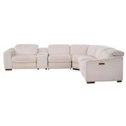 Jameson Cream Power Reclining Sectional with 6PCS/2PWR  alternate image, 3 of 10 images.