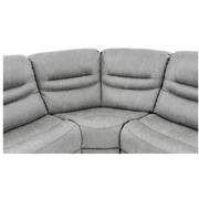Dan Gray Power Reclining Sectional with 6PCS/2PWR  alternate image, 4 of 8 images.