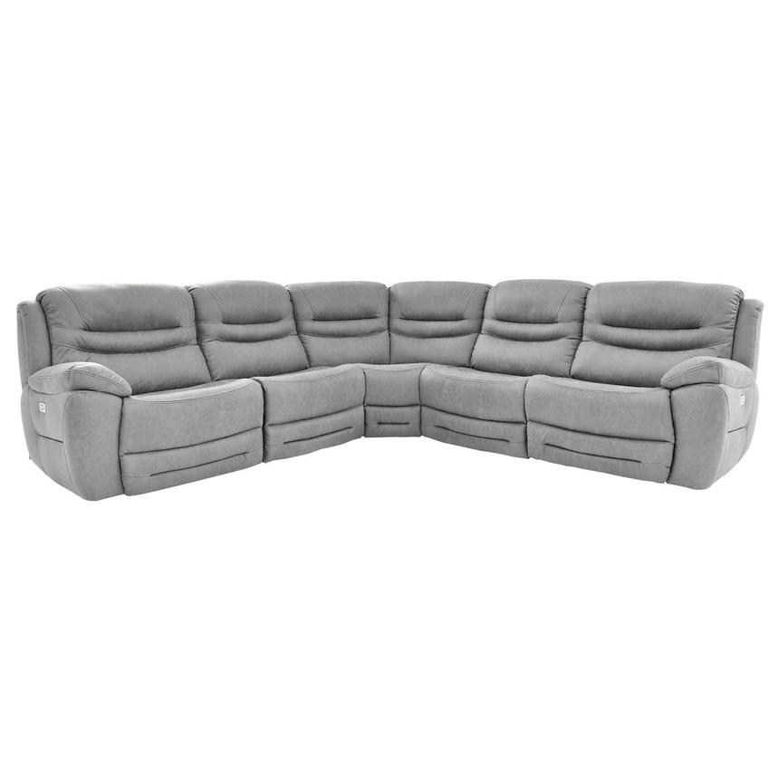 Dan Gray Power Reclining Sectional with 5PCS/3PWR  main image, 1 of 7 images.
