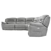 Dan Gray Power Reclining Sectional with 5PCS/3PWR  alternate image, 3 of 7 images.