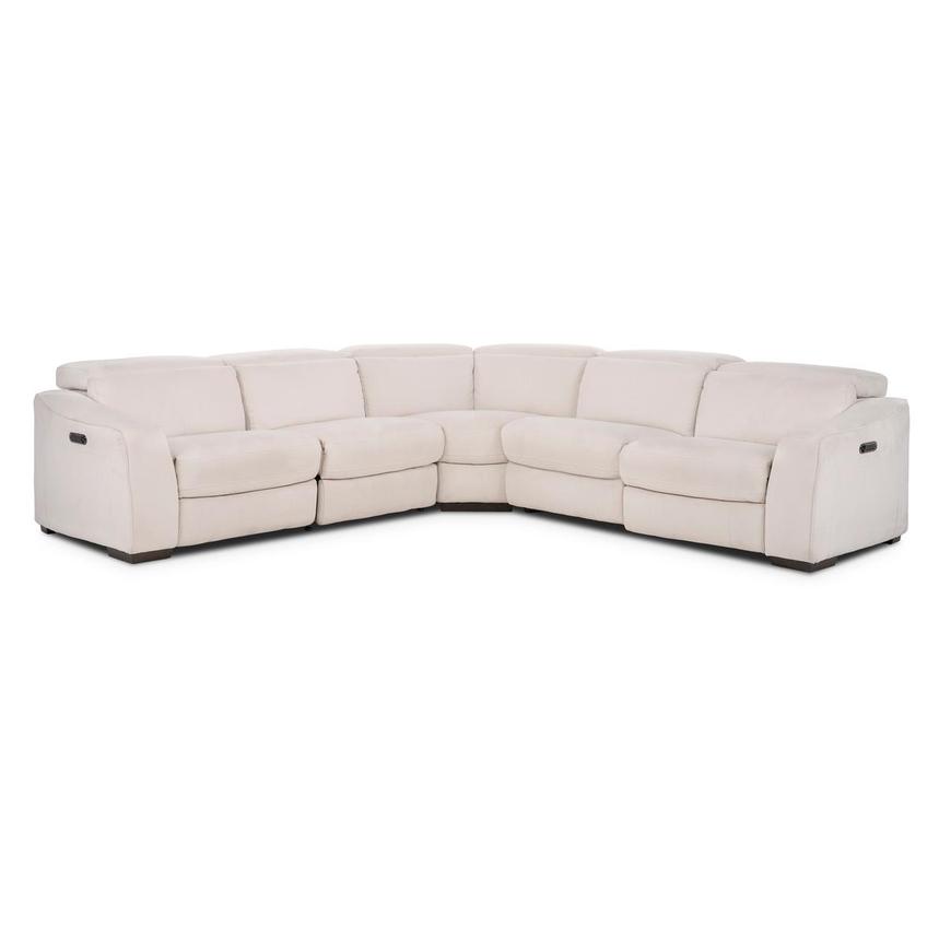 Jameson Cream Power Reclining Sectional with 5PCS/2PWR main image, 1 of 8 images.