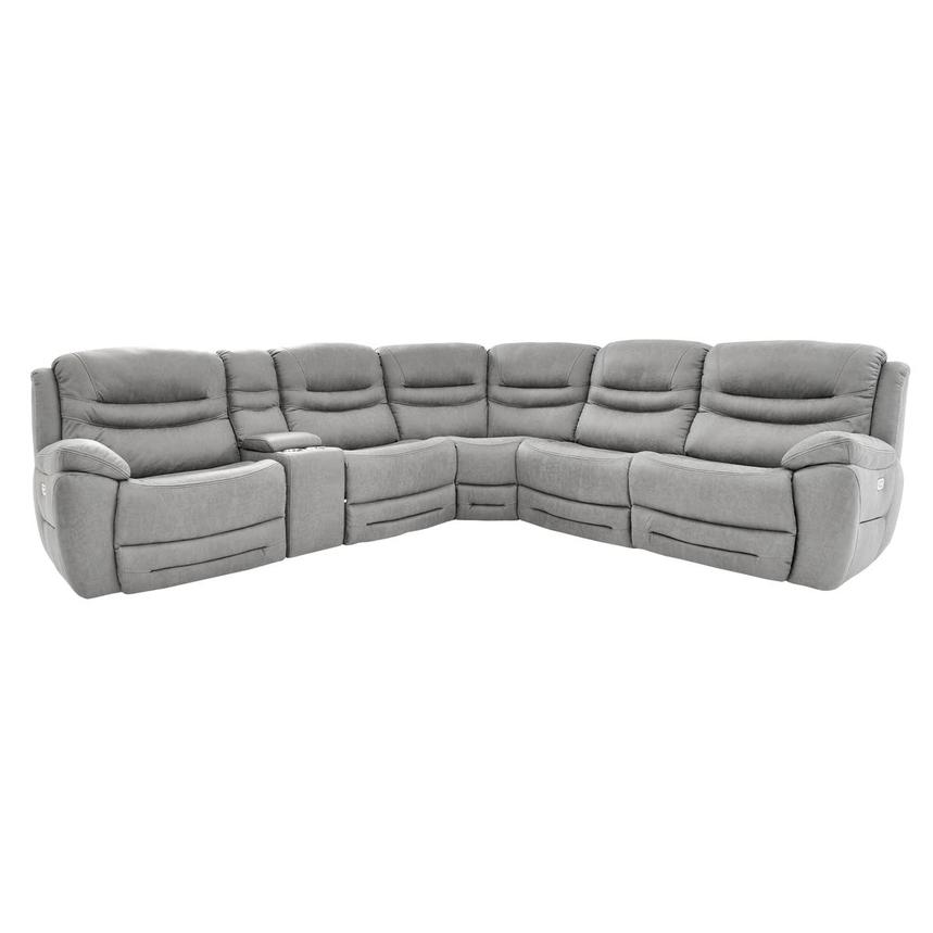 Dan Gray Power Reclining Sectional with 6PCS/2PWR main image, 1 of 8 images.