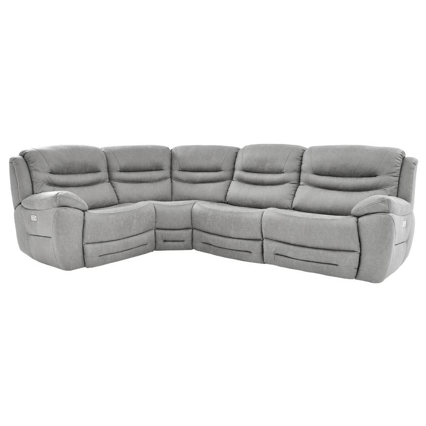 Dan Gray Power Reclining Sectional with 4PCS/2PWR main image, 1 of 8 images.
