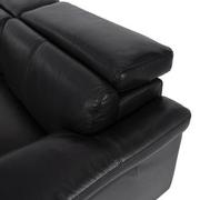 Charlie Black Leather Power Reclining Sectional with 6PCS/2PWR  alternate image, 7 of 12 images.