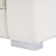 Charlie White Leather Power Reclining Sectional with 6PCS/2PWR  alternate image, 12 of 13 images.