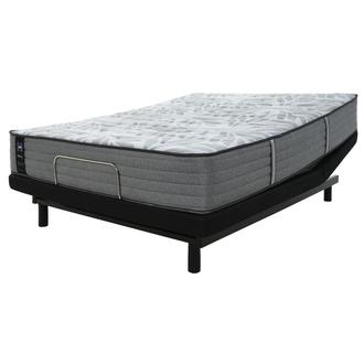 Silver Pine- Extra Firm Full Mattress w/Ease® Powered Base by Stearns & Foster